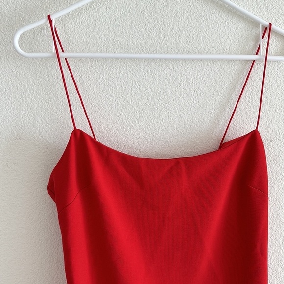 LIKELY Banks Flounced-Hem Slip Dress - Picture 4 of 10